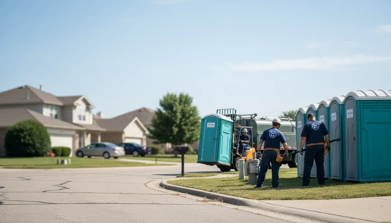 Porta Potty Rental in Falmouth, MI near me